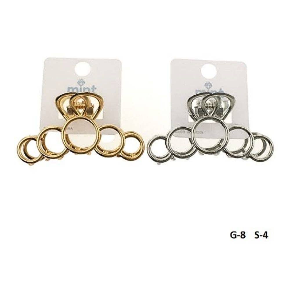 Metal Circle Claw Clip
