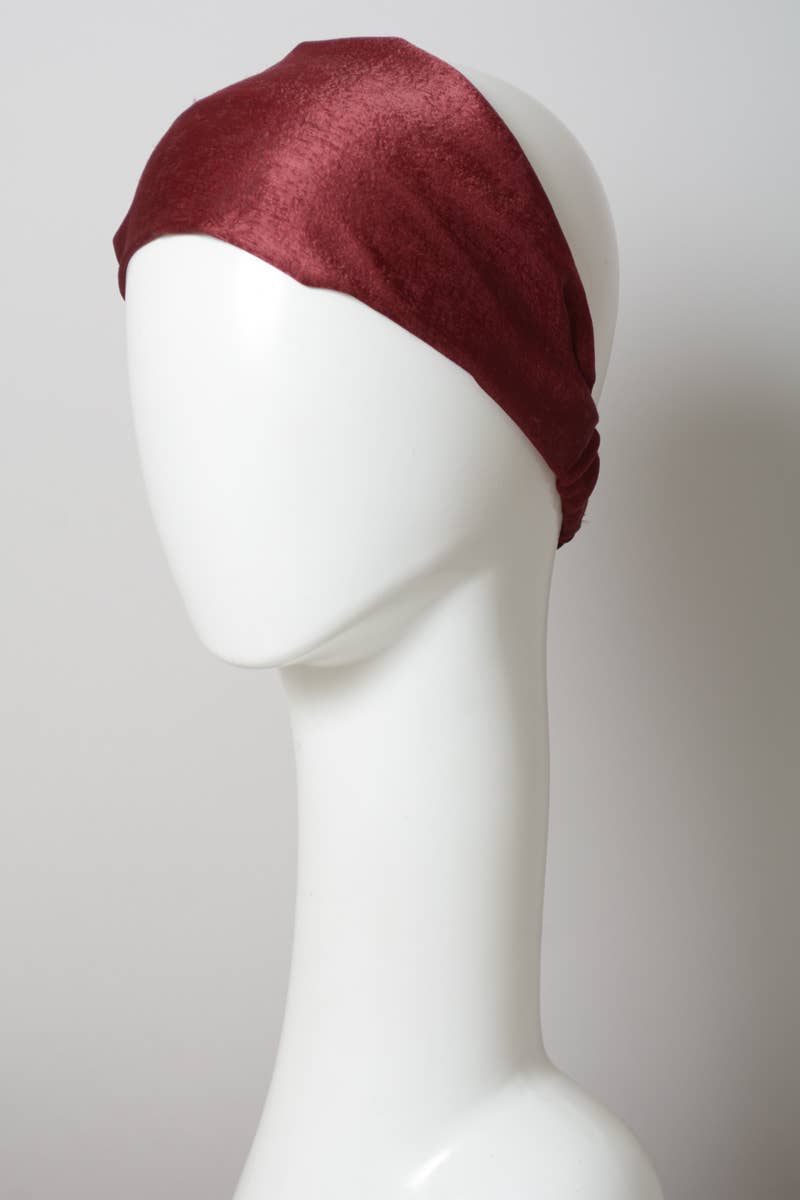 Comfort Meets Fashion: Wide Elastic Headband in Many Colors