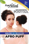 DIANA Pure Natural Drawstring Ponytail Afro Puff Color 280