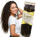 Hair Couture Lumi Jerry Wave 7PCS Human Hair Clip-In