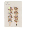 Rhinestone Star Hair Pins