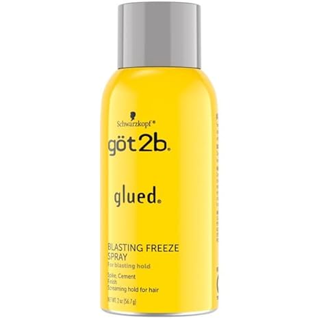 Got2b Glued Freeze Spray 2oz - Maximum Hold & Frizz Control