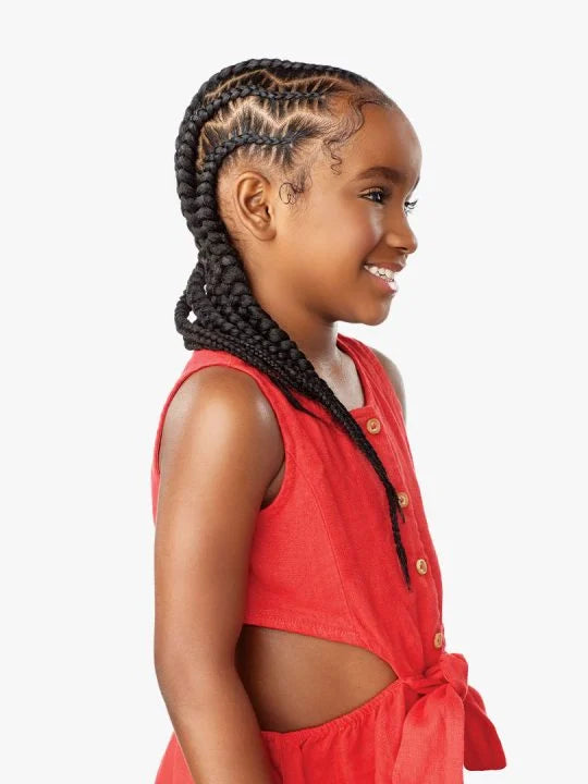 Sensationnel African Collection Kids Jumbo Braids – Pre-Stretched X-Pression Hair