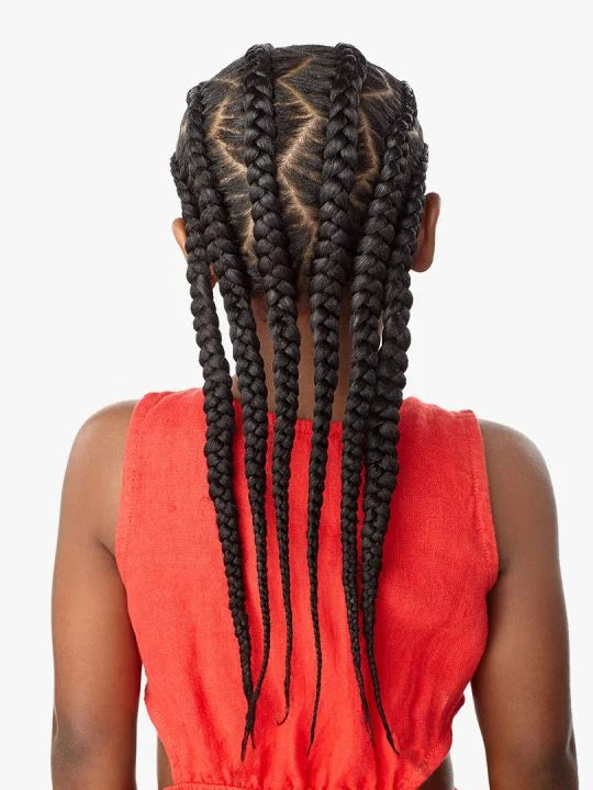 Sensationnel African Collection Kids Jumbo Braids – Pre-Stretched X-Pression Hair