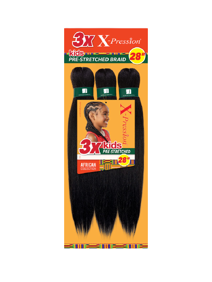 3X Xpression Braid 28″ (Kids)