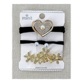 Flower Clip & Hair Tie Set