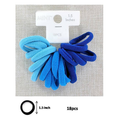 Seamless Nylon Hair Tie 18 Pce Set