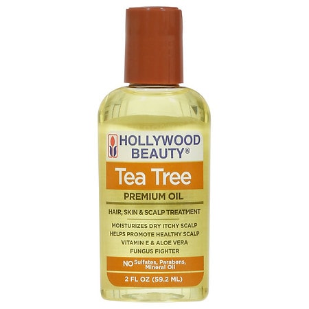 Hollywood Beauty Tea Tree Premium Oil – Natural Hair & Scalp Treatment