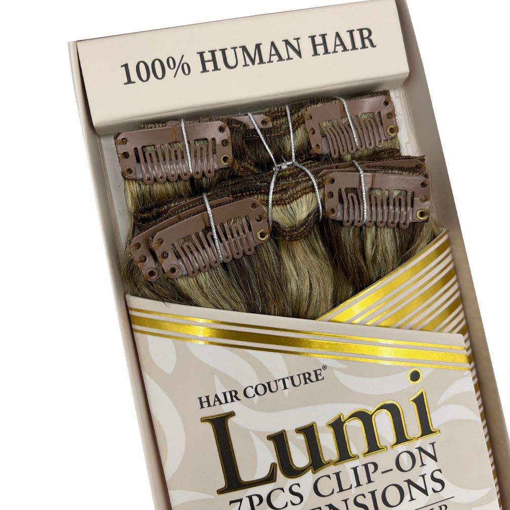 Hair Couture Lumi Ocean Wave 7PCS Human Hair Clip-In