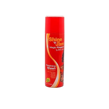 Shine N Jam Magic Fingers Finishing Sheen - 11.5 oz / 326 g Lightweight Shine Spray