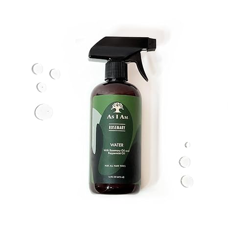 AS I AM Rosemary Rice Water, 16 fl oz Hydrating Hair Treatment for Strength & Growth