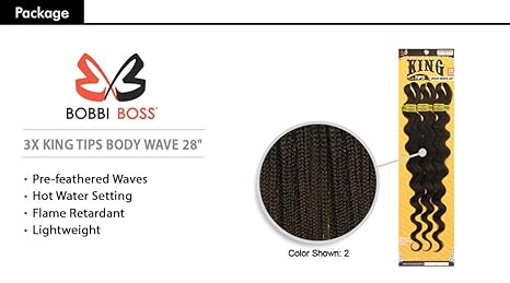 Boss Pre-Stretched Braiding Hair 28" – Long Synthetic Hair Extensions