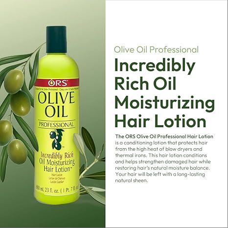 ORS Professional Oil Moisturizing Lotion - Hydrating Hair & Scalp Lotion.