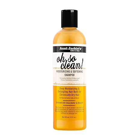 Aunt Jackie’s Curl La La Instant Detangling Therapy, 16 fl oz Moisturizing Hair Detangler for Curly Hair