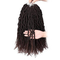 Nubian Crochet Braids 14" – Pre-Stretched Synthetic Hair Extensions for Protective Styles