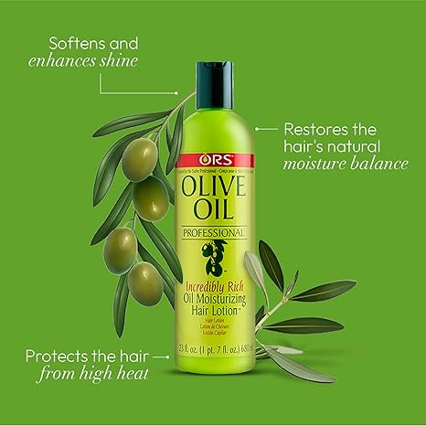 ORS Professional Oil Moisturizing Lotion - Hydrating Hair & Scalp Lotion.