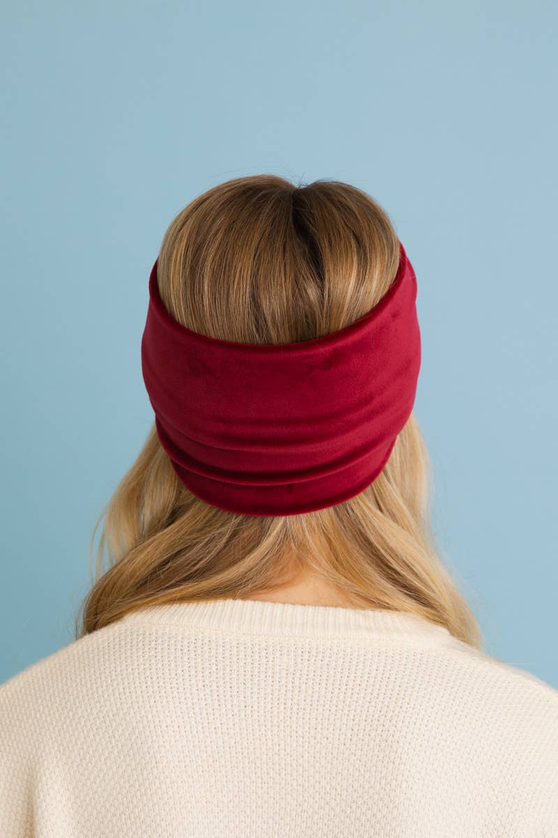 Super Soft Twisted Velvet Headbands for Fall ?