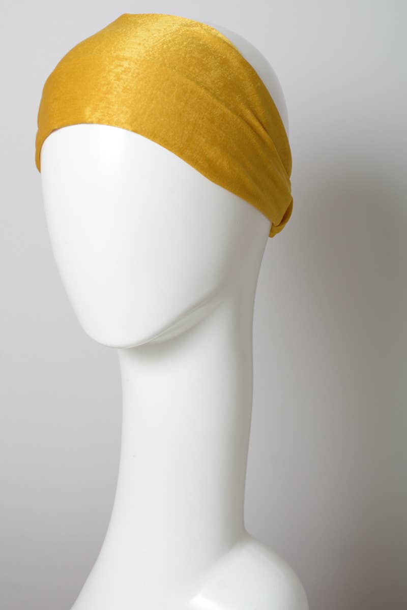 Comfort Meets Fashion: Wide Elastic Headband in Many Colors