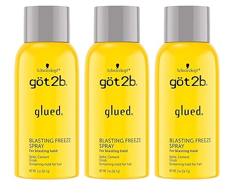 Got2b Glued Freeze Spray 2oz - Maximum Hold & Frizz Control