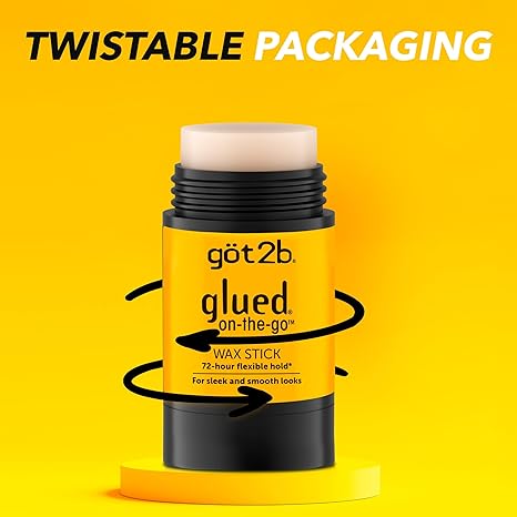 Got2b Glued On-The-Go Wax Stick - 1.8 oz / 50 g Maximum Hold Hair Wax
