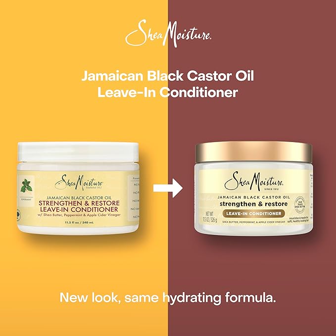 Shea Moisture Jamaican Black Castor Oil Strength & Restore Smoothie - 11.5 FL oz Hair Treatment