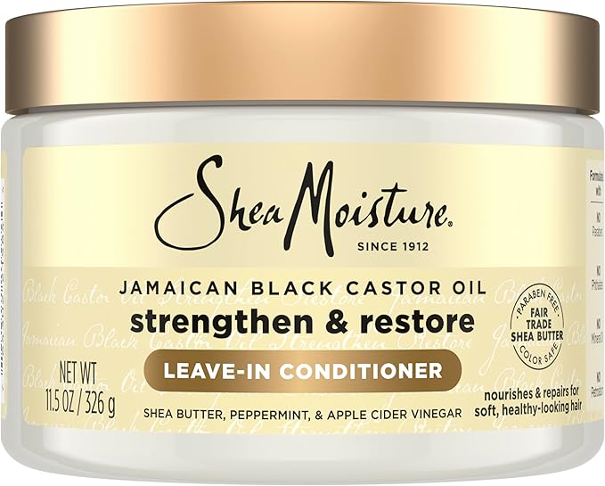 Shea Moisture Jamaican Black Castor Oil Strength & Restore Smoothie - 11.5 FL oz Hair Treatment