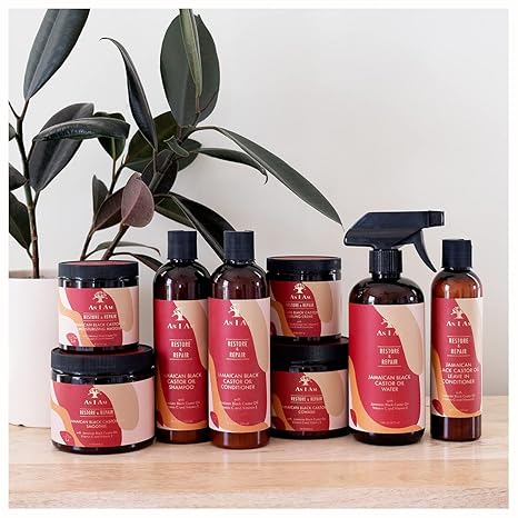 As I Am Jamaican Black Castor Oil Conditioner, 8 fl oz Moisturizing & Strengthening Hair Treatment