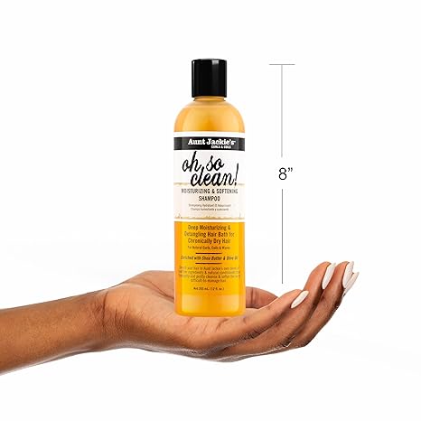 Aunt Jackie’s Curl La La Instant Detangling Therapy, 16 fl oz Moisturizing Hair Detangler for Curly Hair