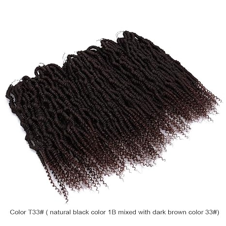 Nubian Crochet Braids 14" – Pre-Stretched Synthetic Hair Extensions for Protective Styles