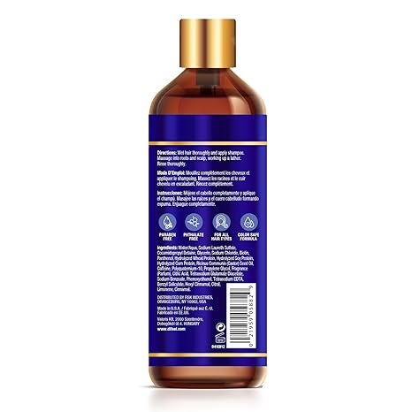 Difeel Biotin Hydrating Shampoo, 12 fl oz Moisturizing Hair Growth Shampoo for Dry Hair