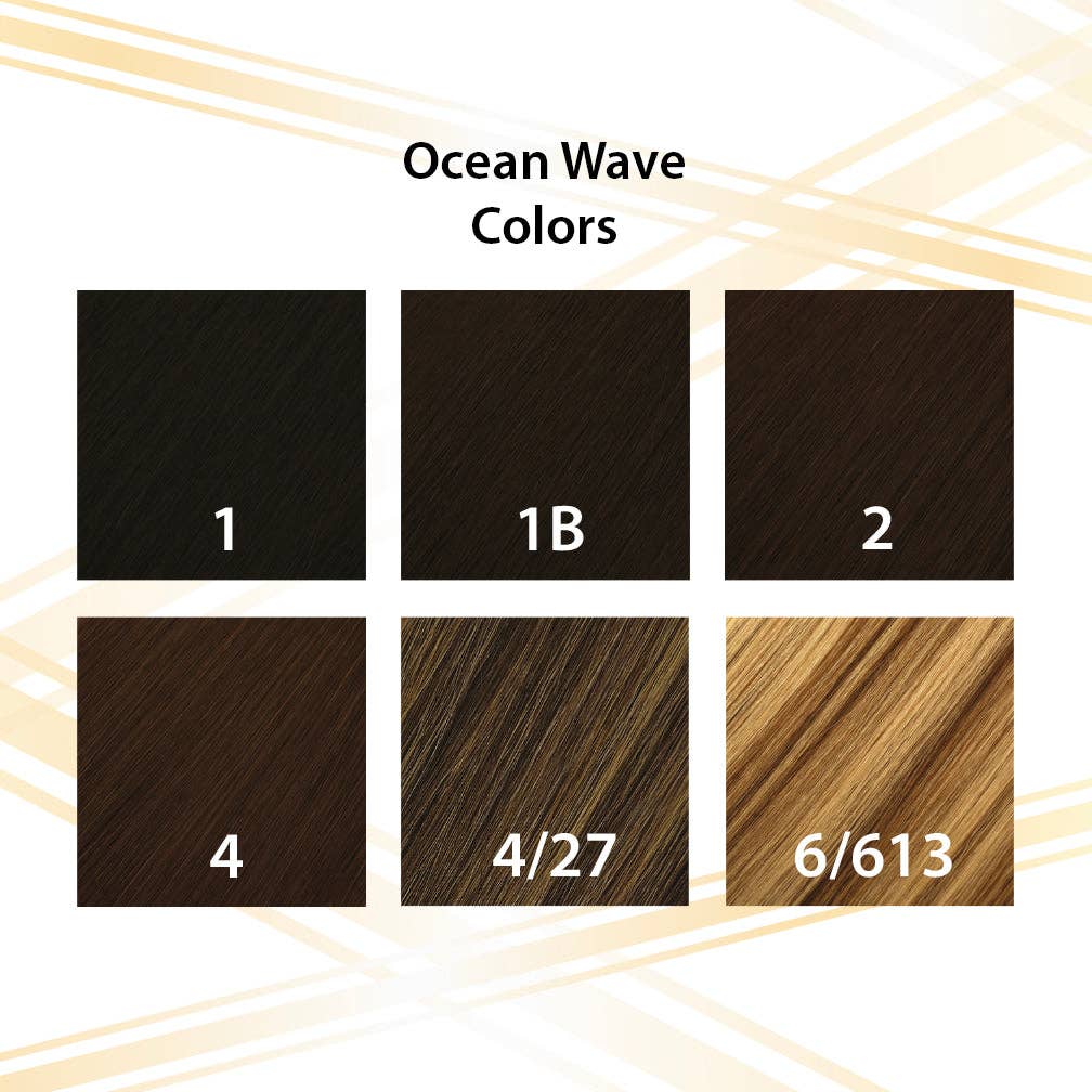 Hair Couture Lumi Ocean Wave 7PCS Human Hair Clip-In