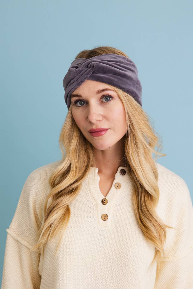 Super Soft Twisted Velvet Headbands for Fall ?