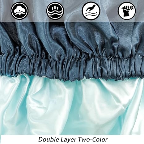 Satin Sleep Cap for Women – Soft Satin Bonnet for Hair Protection & Overnight Frizz Control