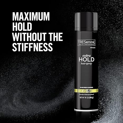 Tresemmé Extra Hold Hairspray, 11 oz Strong Hold Hair Spray for Long-Lasting Styles
