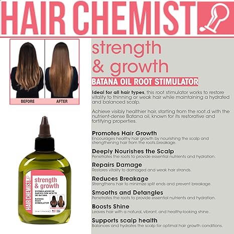 Hair Chemist Strength & Growth Botana Root Stimulator, 7.1 fl oz Hair & Scalp Treatment