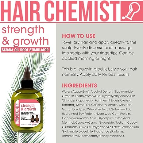 Hair Chemist Strength & Growth Botana Root Stimulator, 7.1 fl oz Hair & Scalp Treatment