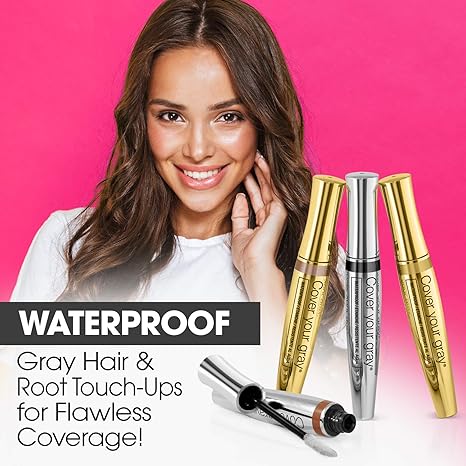 CYG Fill-In Powder [Black] - Hair Touch-Up Powder for Thinning & Sparse Areas