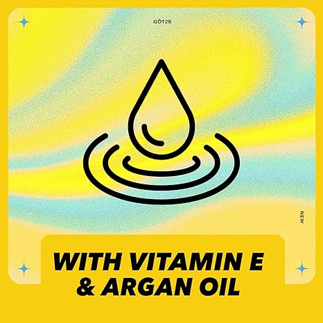 Got2b Curled Styling Cream – 6 oz with Vitamin E, Aloe Vera & Argan Oil for Defined Curls