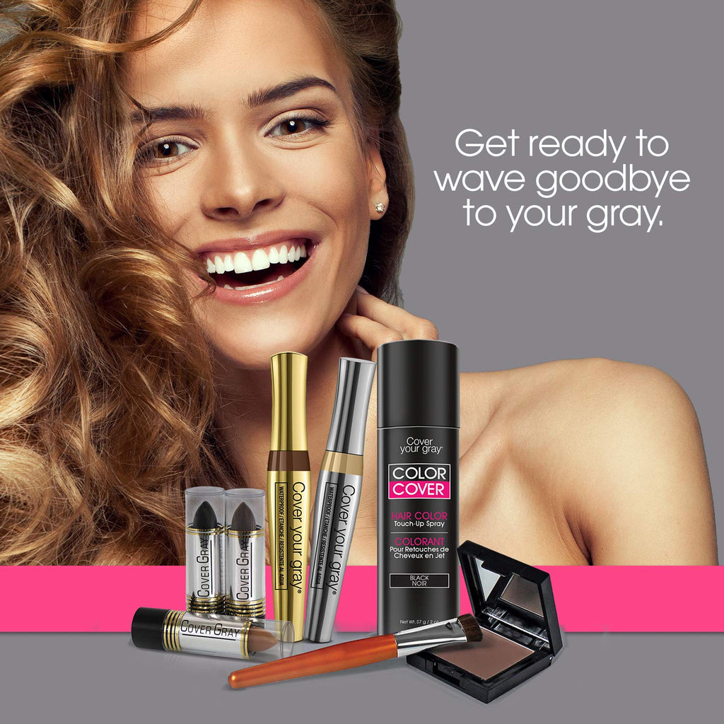 CYG Fill-In Powder [Black] - Hair Touch-Up Powder for Thinning & Sparse Areas