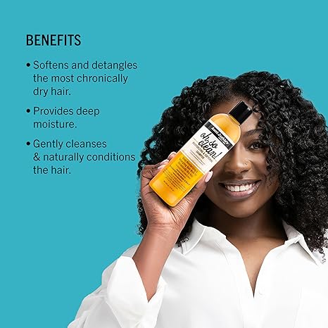 Aunt Jackie’s Curl La La Instant Detangling Therapy, 16 fl oz Moisturizing Hair Detangler for Curly Hair