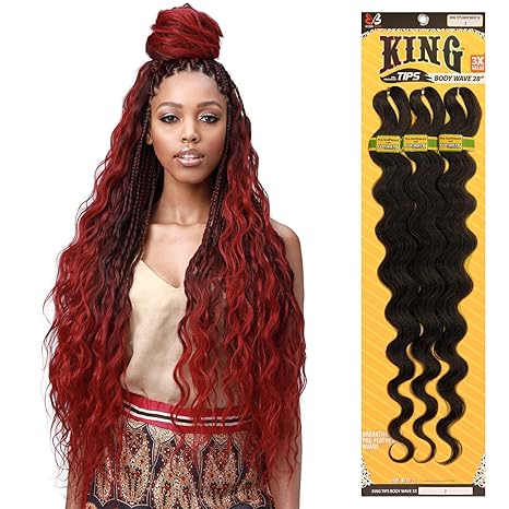 Boss Pre-Stretched Braiding Hair 28" – Long Synthetic Hair Extensions