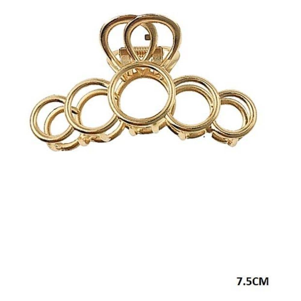Metal Circle Claw Clip