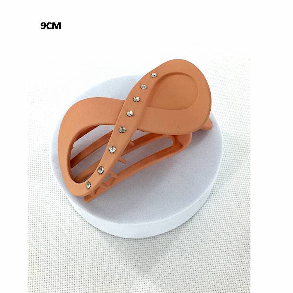Matte Infinity Claw Clip