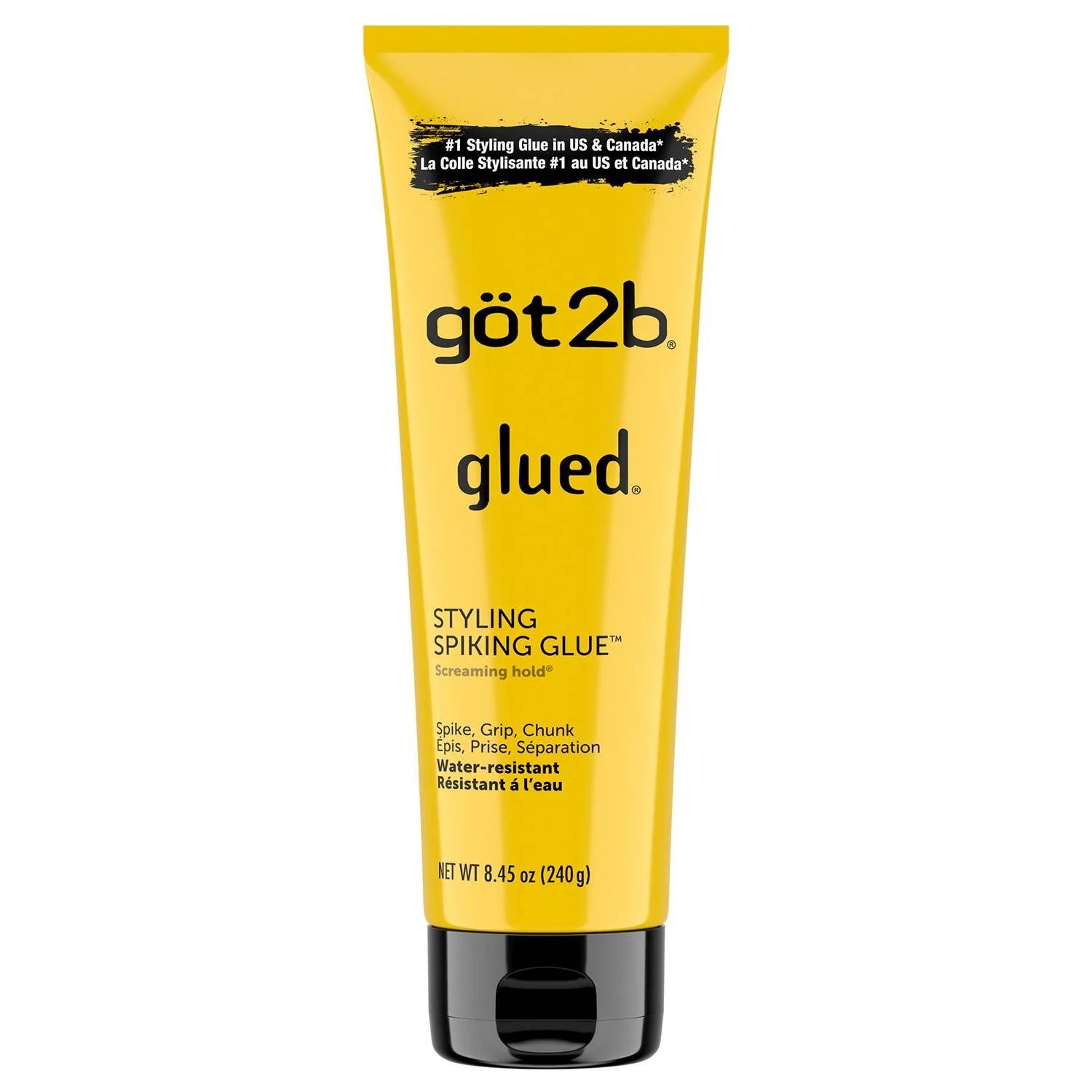Got2b Glued Spiking Glue – Extreme Hold Hair Gel - 8.45 oz