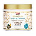 African Pride Moisture Miracle Hydrating & Strengthening Leave-In Cream – Coconut Oil & Baobab Oil Treatment for Natural Curls