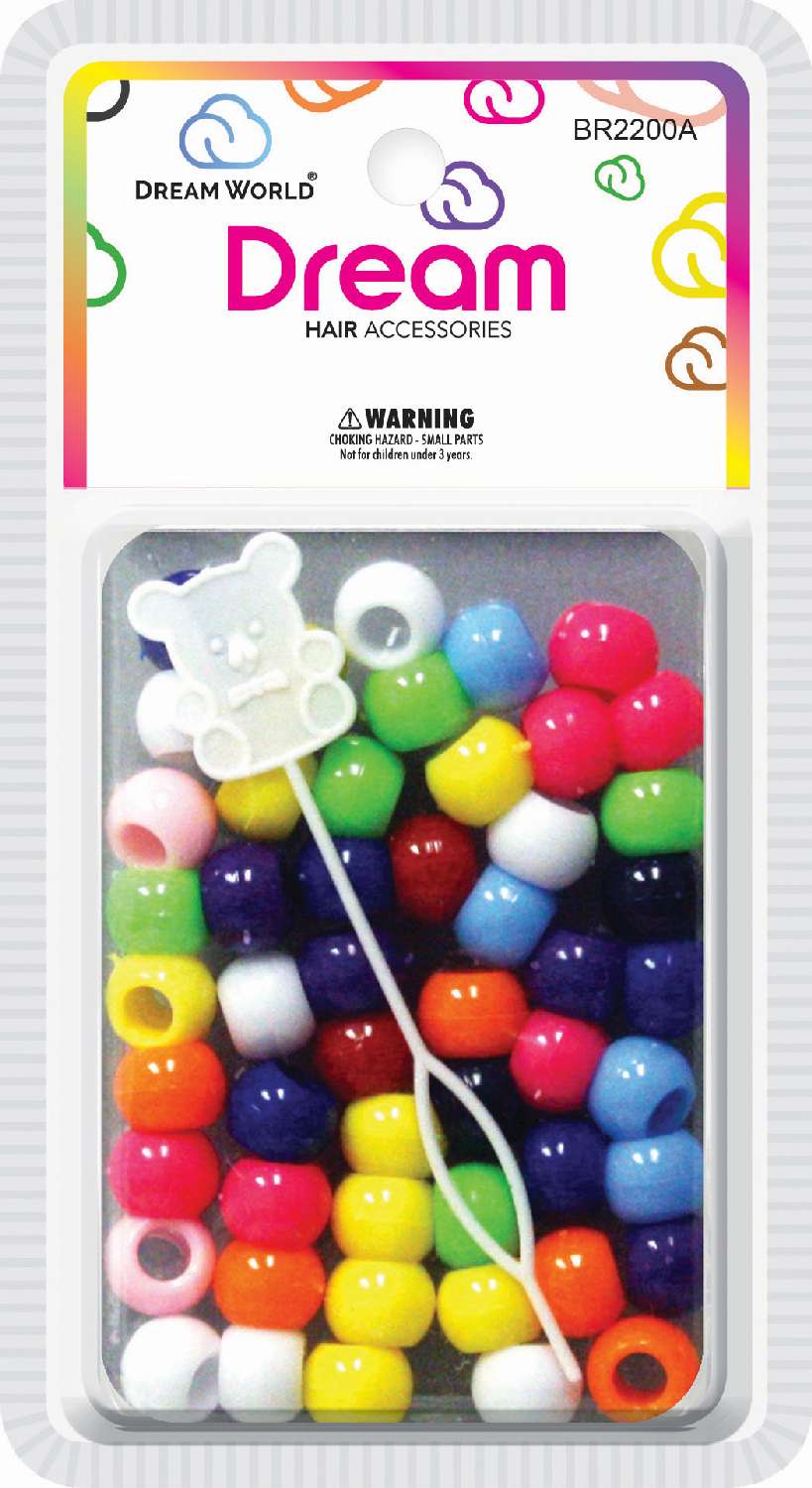 12mm Dream Beads – 60PC Round Craft Beads for Jewelry Making & DIY Projects