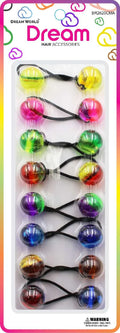 Dream 20MM Marble Perm Rods – Assorted Colors | Professional Hair Curling Rollers