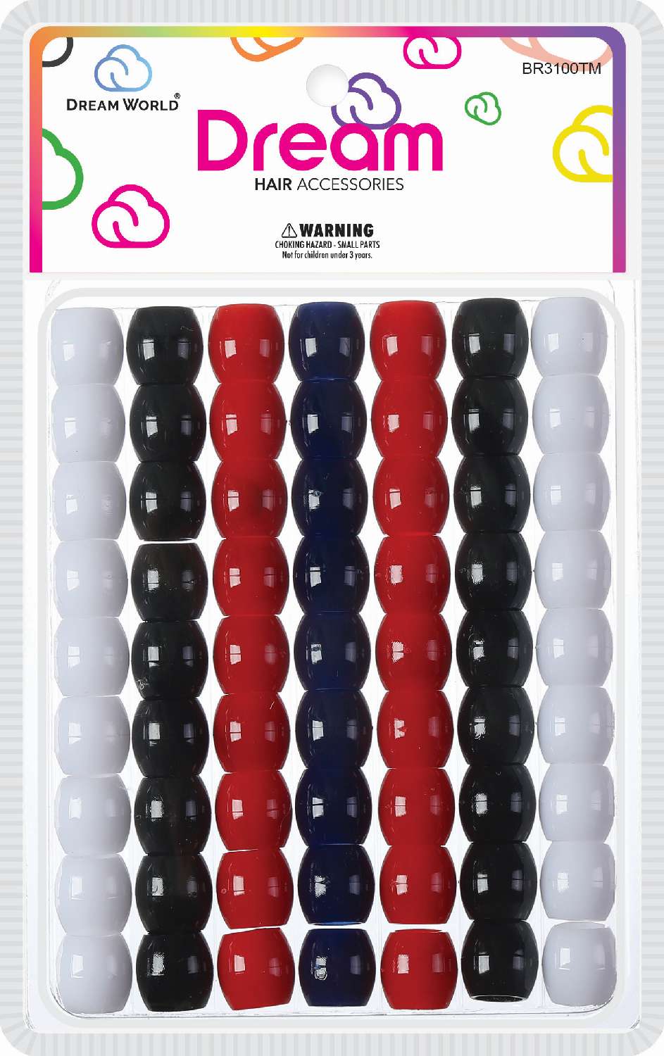 16mm Dream Beads – 62 Pieces Round Craft Beads for Jewelry Making & DIY Projects