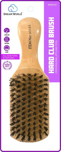 Hard Edge Control Brush for Styling – Professional Dream Brush Club for Smoothing, Laying Edges & Shaping Hairlines