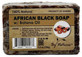 100% Natural African Black Soap W/ Black Castor Oil 3.5oz